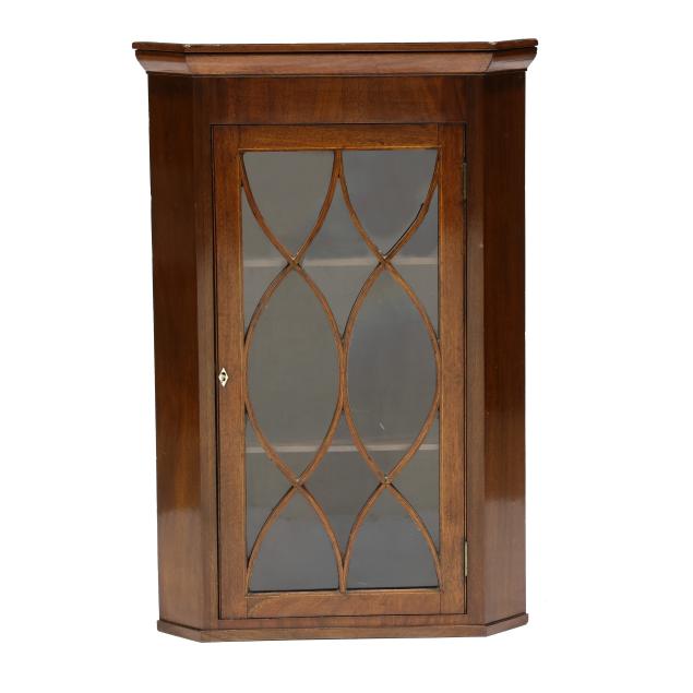 antique-english-inlaid-mahogany-hanging-corner-cupboard