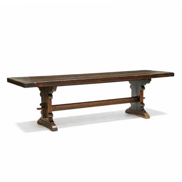 antique-oak-monastery-table