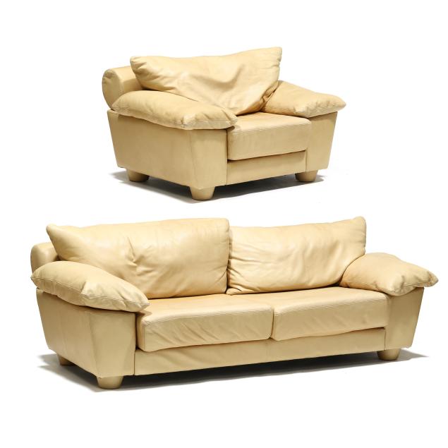 leather-center-inc-contemporary-leather-sofa-and-chair