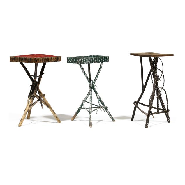 three-vintage-folky-painted-twig-stands