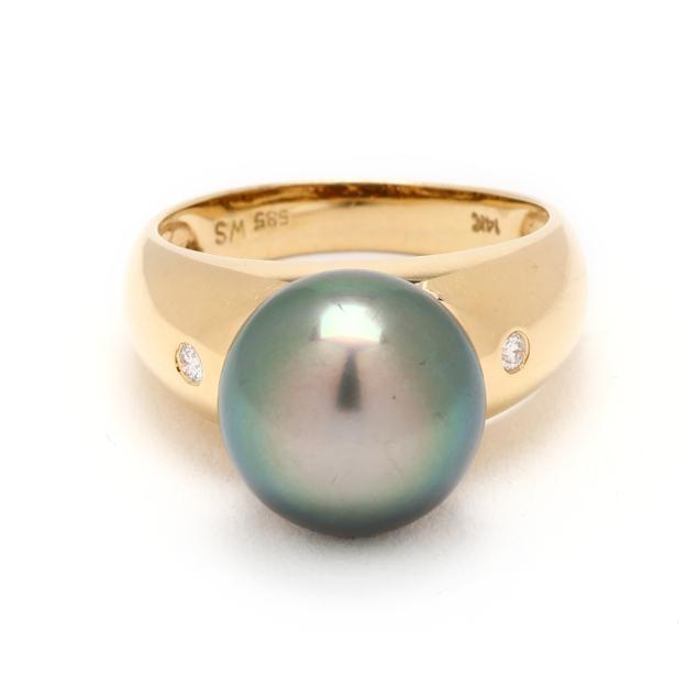 gold-tahitian-pearl-and-diamond-ring
