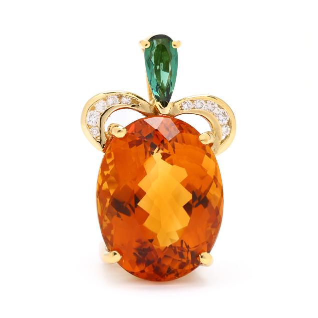 gold-citrine-tourmaline-and-diamond-pendant