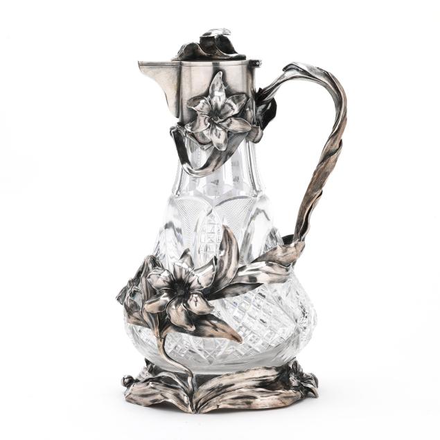an-imperial-period-russian-silver-mounted-cut-glass-claret-jug