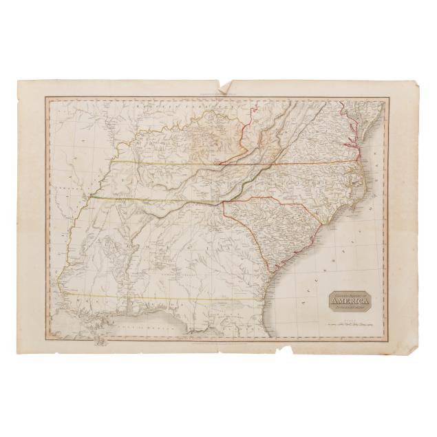 pinkerton-s-early-19th-century-map-of-the-southern-united-states