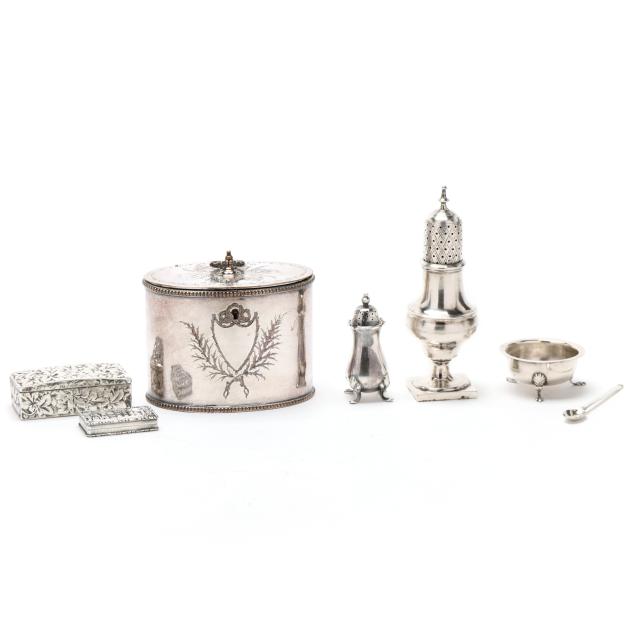 group-of-english-silver-and-silver-plated-accessories
