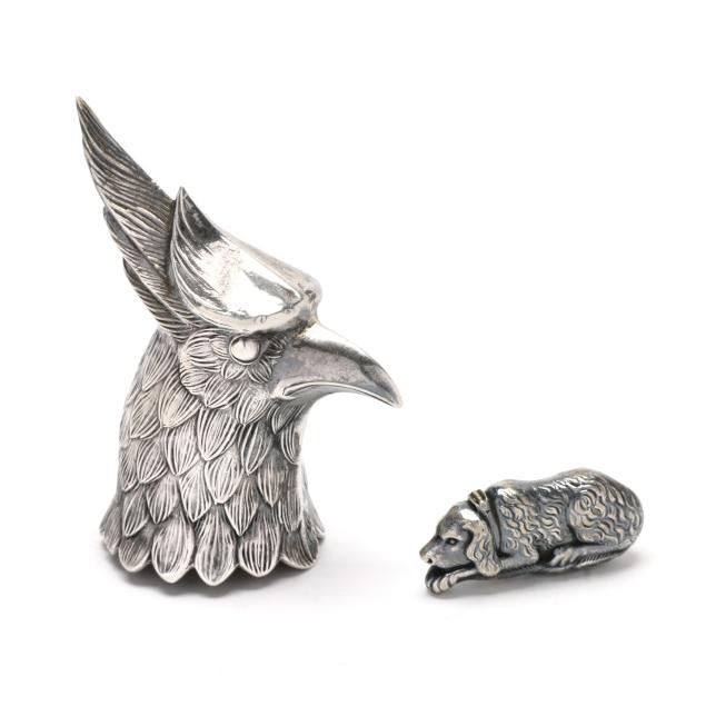 two-silver-animal-form-accessories