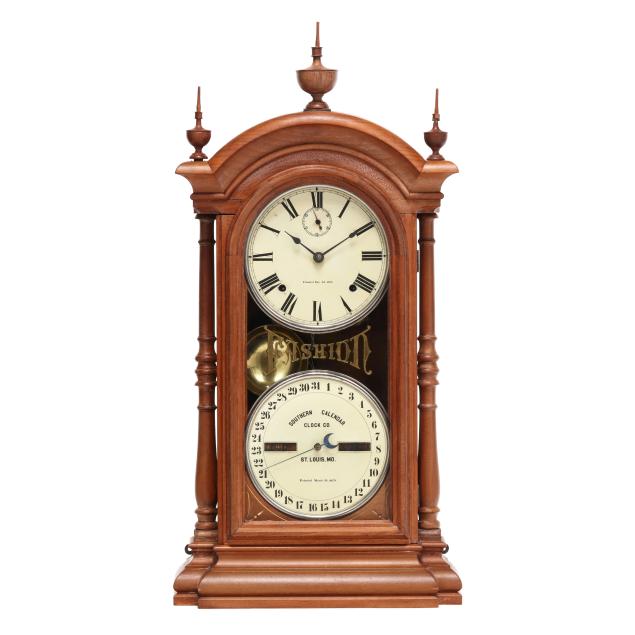 southern-calendar-clock-co-double-dial-fashion-clock