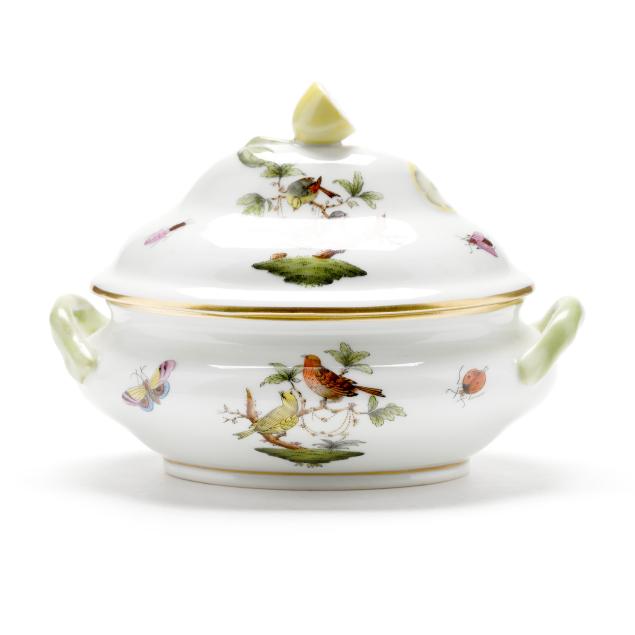 herend-i-rothschild-bird-i-miniature-porcelain-lidded-tureen