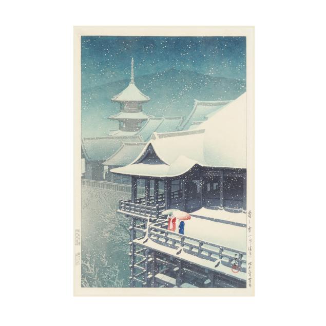 kawase-hasui-japanese-1883-1957-i-spring-snow-kiyomizu-kyoto-i