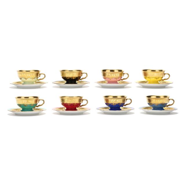 set-of-colorful-dw-porzellan-demitasse-cups-and-saucers-with-box