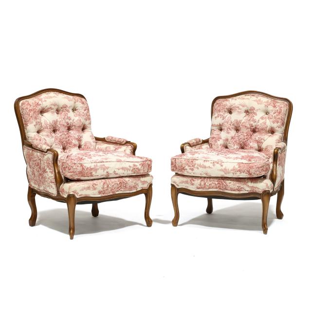 pair-of-louis-xv-style-toile-upholstered-bergeres