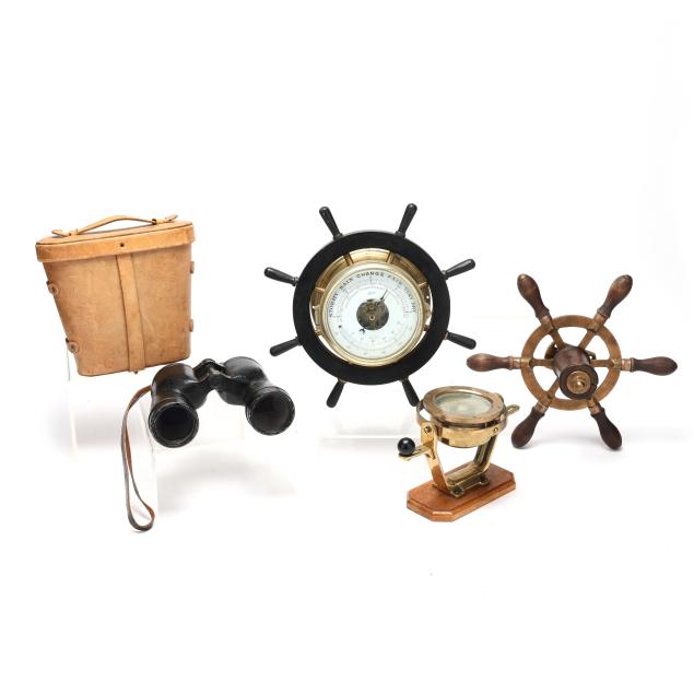 four-vintage-ship-themed-accessories-including-schatz-barometer