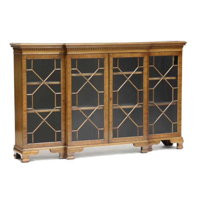 edwardian-mahogany-breakfront-bookcase