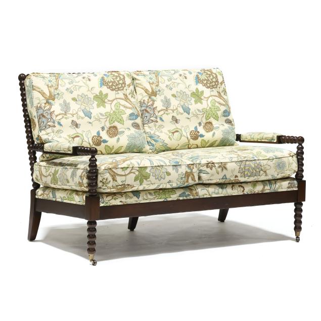 wesley-hall-english-style-bobbin-double-seat-sofa
