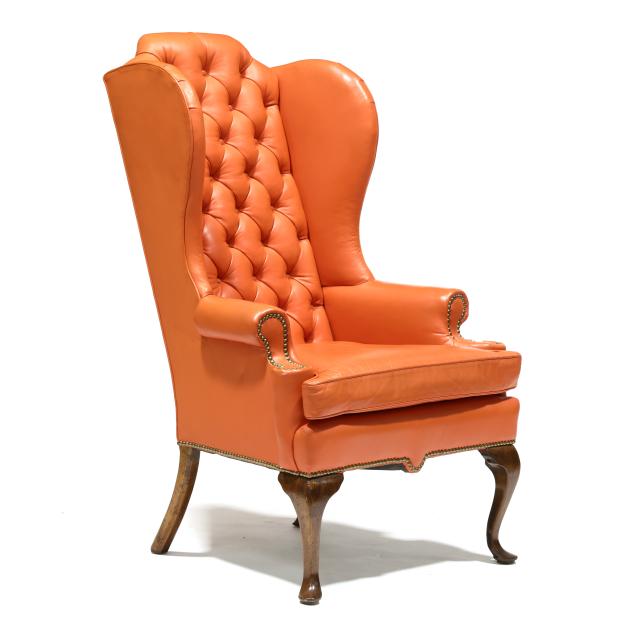 loeblein-queen-anne-style-leather-upholstered-easy-chair