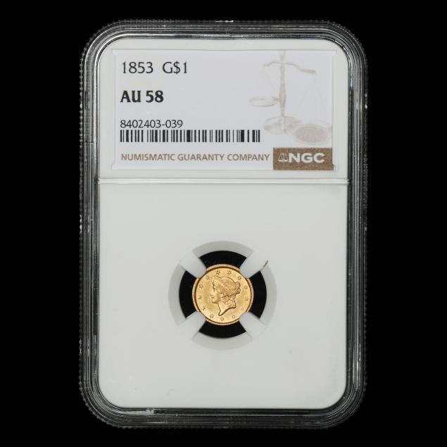 1853-liberty-head-gold-dollar-ngc-au-58