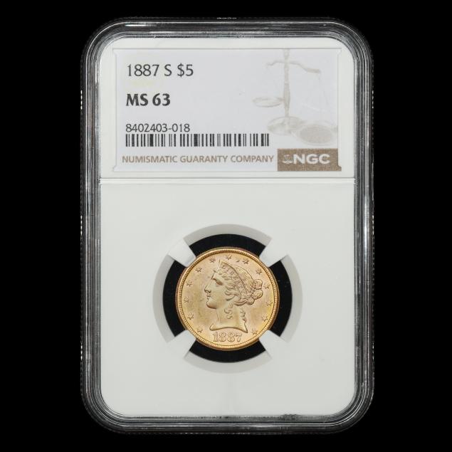 1887-s-5-liberty-head-gold-half-eagle-ms-63