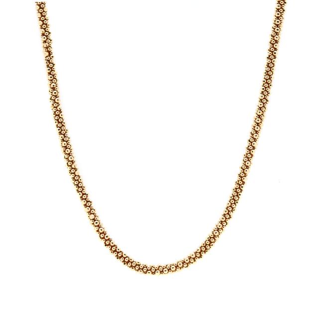 woven-gold-bead-necklace