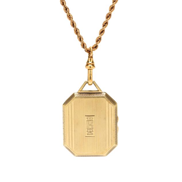 vintage-gold-locket-and-chain