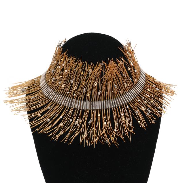 gold-and-silver-fringe-collar-necklace-mary-ann-scherr