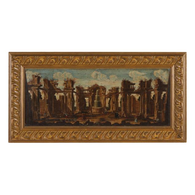 italian-school-19th-century-capriccio-with-figures-among-ruins