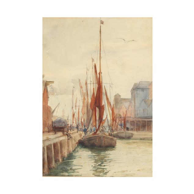 charles-dorman-robinson-american-1847-1933-wharf-scene