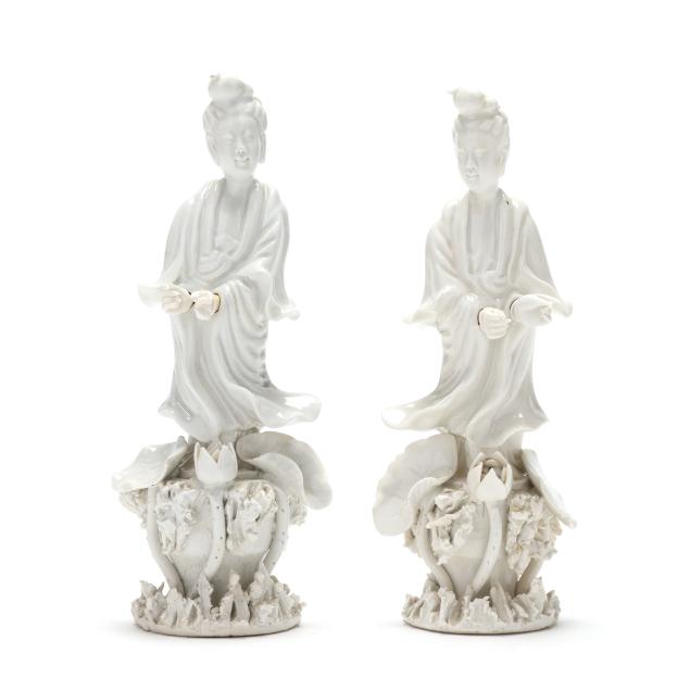 a-pair-of-chinese-blanc-de-chine-porcelain-figures