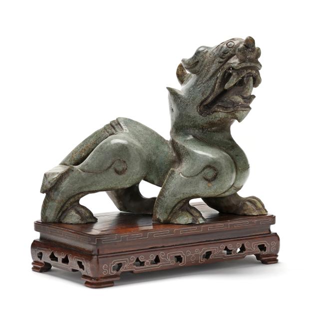 a-chinese-carved-stone-mythical-beast