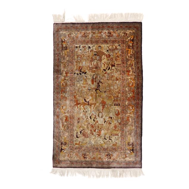 persian-silk-figural-area-rug
