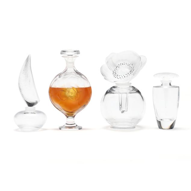 four-lalique-crystal-perfume-bottles-and-stoppers