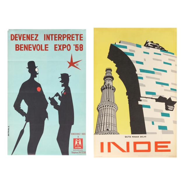 two-vintage-european-posters