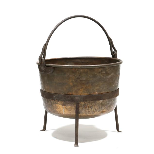 large-copper-apple-butter-kettle-on-stand