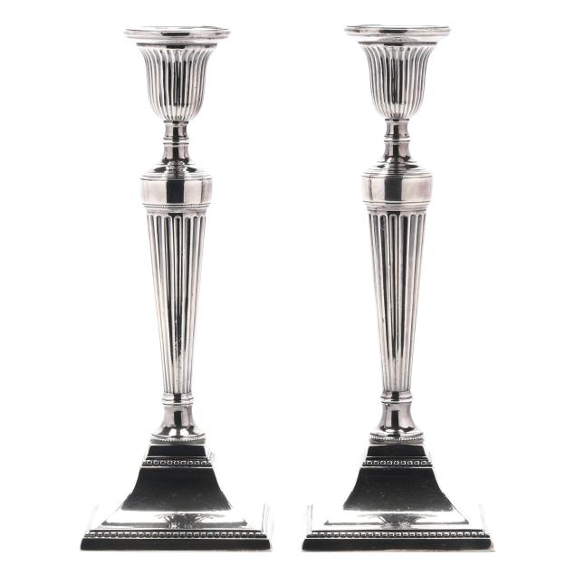 pair-of-silver-plated-columnar-candlesticks