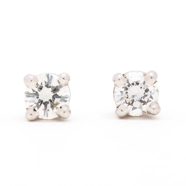 pair-of-diamond-stud-earrings
