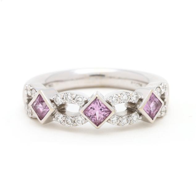 white-gold-diamond-and-pink-sapphire-band-peter-storm