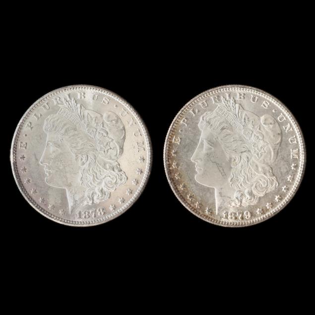 1878-s-and-1879-s-toned-bu-morgan-silver-dollars
