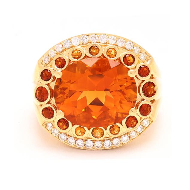 gold-citrine-and-diamond-ring