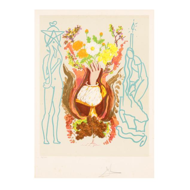 salvador-dali-spanish-1904-1989-i-renaissance-tarot-one-of-coins-i