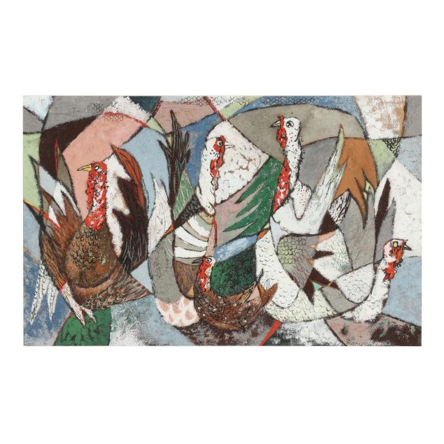 mary-thomas-american-1905-1959-turkey-composition