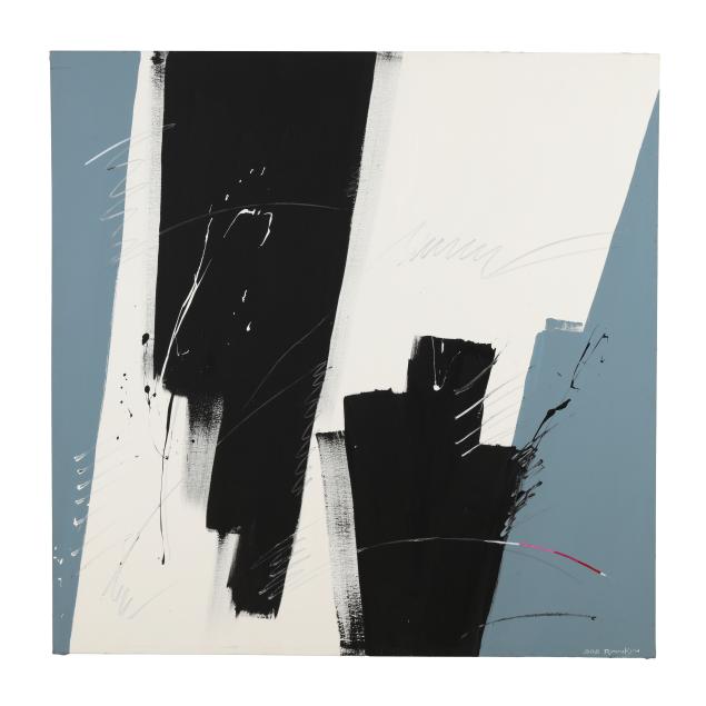 bob-rankin-nc-geometric-abstract-expressionist-painting