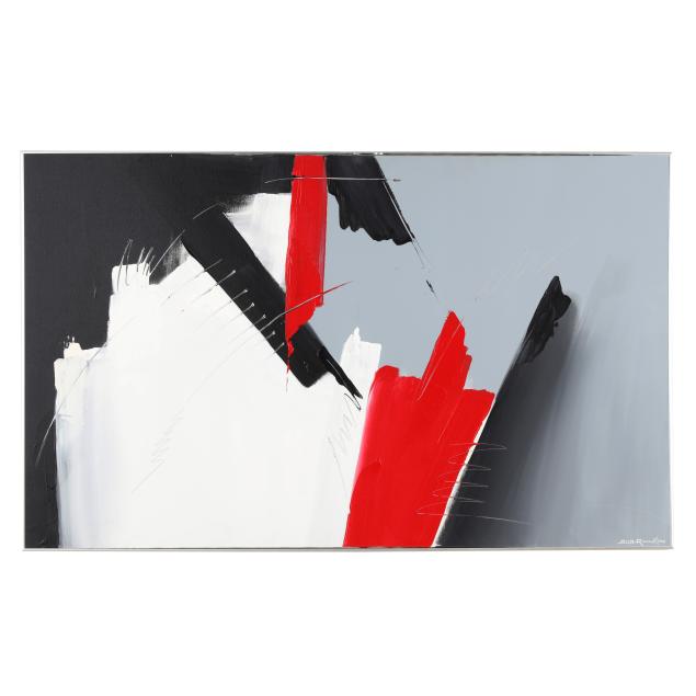 bob-rankin-nc-geometric-abstract-expressionist-painting