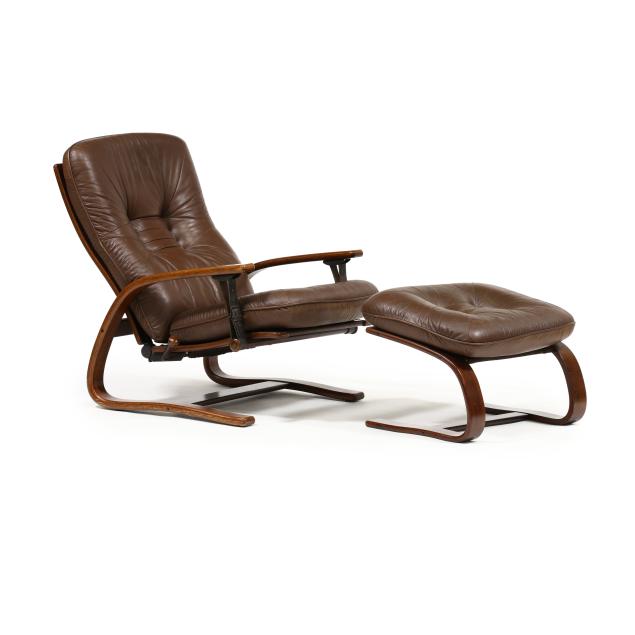 arnt-lande-norwegian-1920-2005-leather-i-panter-i-recliner-with-ottoman