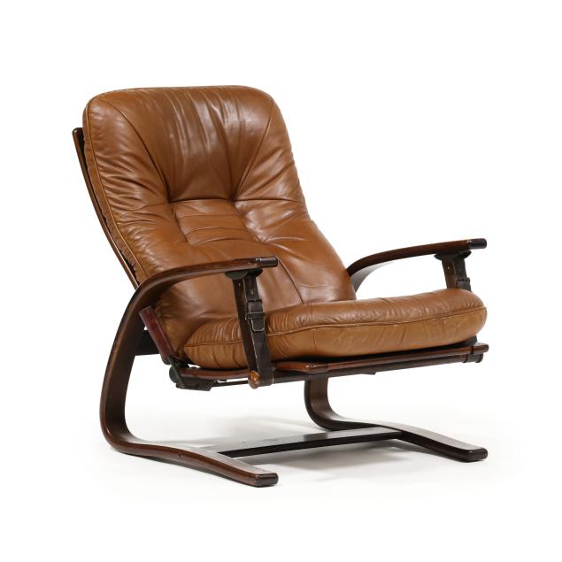 arnt-lande-norwegian-1920-2005-i-panther-i-leather-recliner