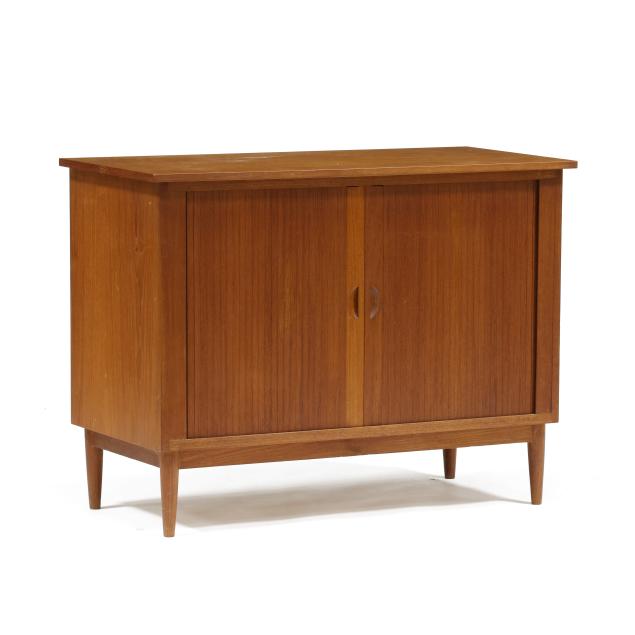 danish-modern-teak-record-cabinet