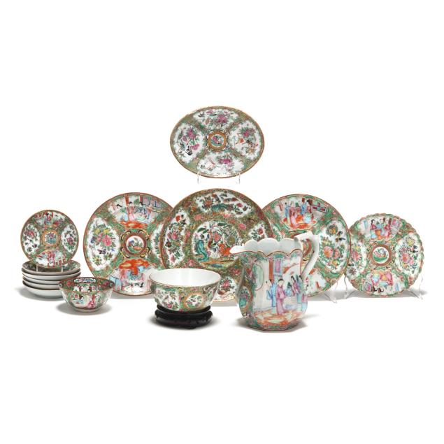 a-large-group-of-chinese-export-famille-rose-porcelain