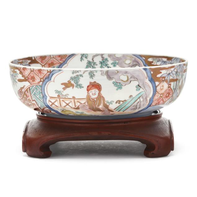 a-japanese-imari-porcelain-bowl-with-stand