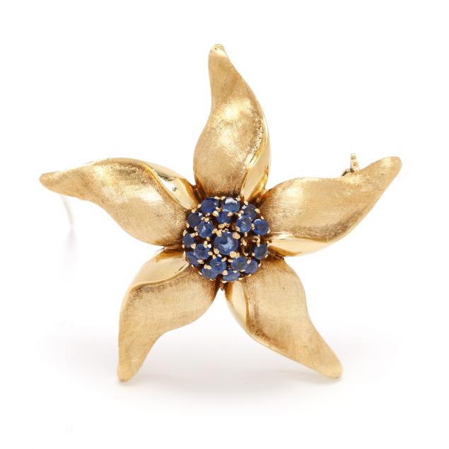 gold-and-sapphire-flower-motif-brooch-italy