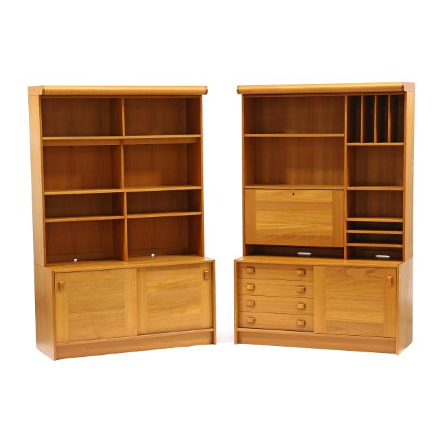 pair-of-danish-modern-teak-bookcases