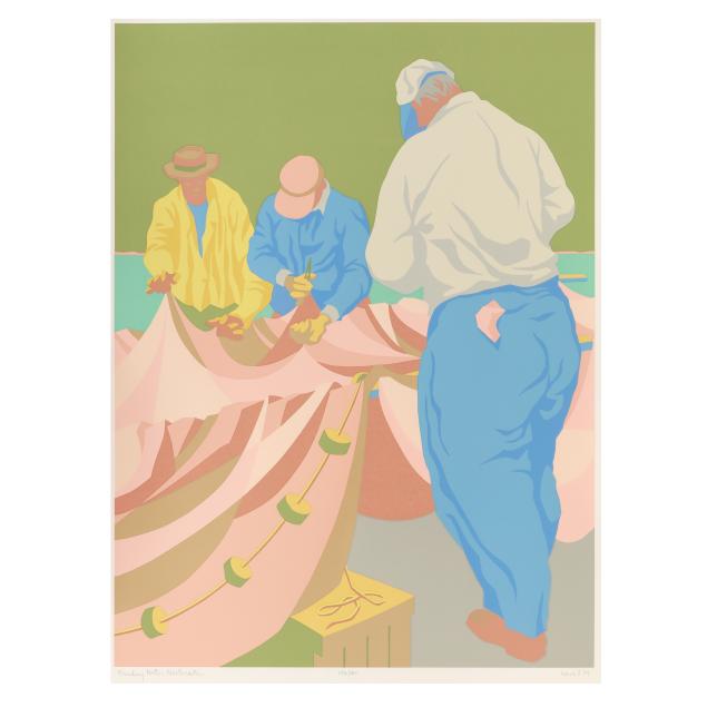 claude-howell-nc-1915-1997-i-northeaster-mending-nets-i