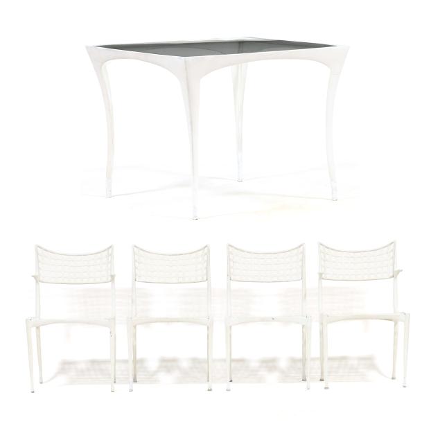 dan-johnson-american-1918-1979-i-gazelle-i-table-and-four-chairs